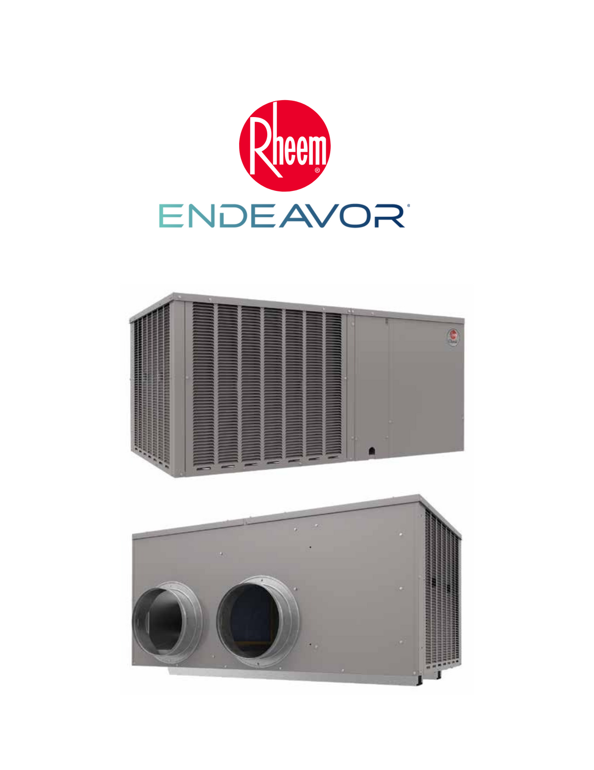 Rheem Packaged Unit 3 Ton 13.4 SEER2 RACBYB036AJT000NA