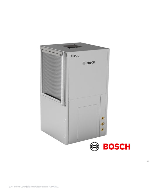 Water Source Heat Pump Bosch - 1.5 Ton - Right Hand Return - CL018-1VTC-LLT.