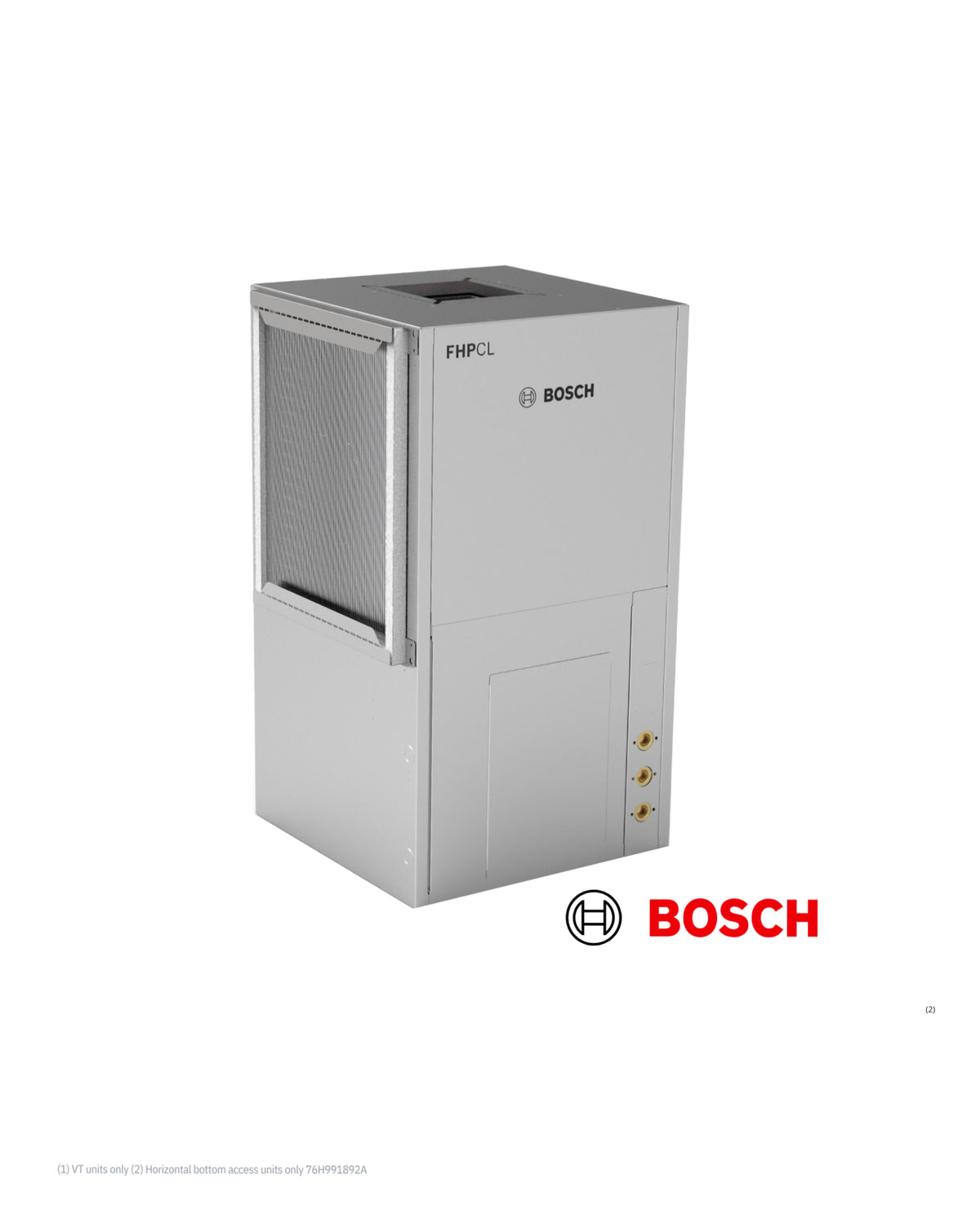 Water Source Heat Pump Bosch - 1.5 Ton - Right Hand Return - CL018-1VTC-LLT.