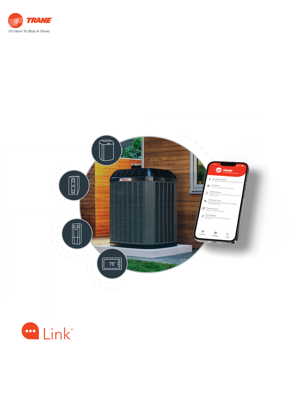 TRANE Link Communicating Air Conditioning Installation